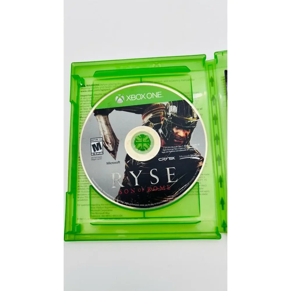 Ryse: Son of Rome (Microsoft Xbox One, 2013) Cib Complete Tested Works VG